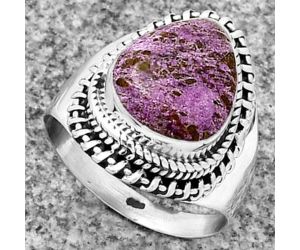 Natural Purpurite - South Africa Ring size-8.5 SDR185638 R-1279, 11x13 mm