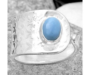 Adjustable - Natural Owyhee Opal Ring size-6.5 SDR187073 R-1319, 5x7 mm