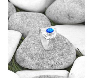 Adjustable - Fire Opal Ring size-7 SDR187082 R-1319, 5x7 mm
