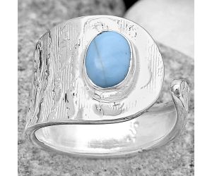 Adjustable - Natural Owyhee Opal Ring size-7 SDR187093 R-1319, 5x7 mm