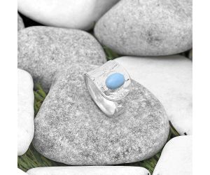 Adjustable - Natural Owyhee Opal Ring size-7 SDR187113 R-1319, 6x8 mm
