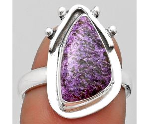 Natural Purpurite - South Africa Ring size-8 SDR187635 R-1513, 9x16 mm