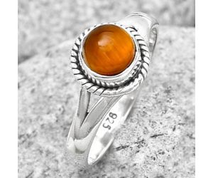 Natural Tiger Eye - Africa Ring size-7 SDR187723 R-1010, 6x6 mm