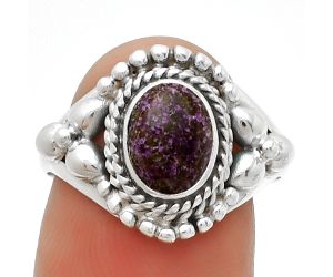Natural Purpurite - South Africa Ring size-8 SDR188246 R-1286, 6x8 mm