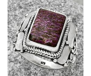 Natural Purpurite - South Africa Ring size-7.5 SDR188616 R-1507, 9x13 mm