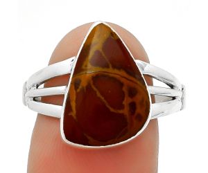 Natural Noreena Jasper Ring size-9 SDR188688 R-1003, 11x16 mm