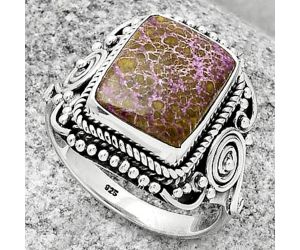 Natural Purpurite - South Africa Ring size-9.5 SDR188733 R-1291, 10x13 mm