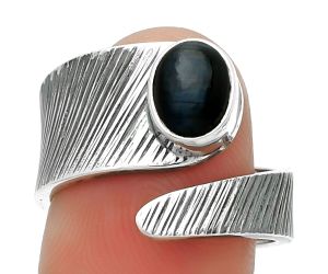 Adjustable - Pietersite - Namibia Ring size-7.5 SDR188755 R-1374, 6x8 mm
