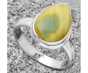 Natural Imperial Jasper - Mexico Ring size-8.5 SDR190372 R-1007, 10x14 mm