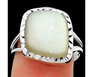 Natural Srilankan Moonstone Ring size-8 SDR190515 R-1074, 12x15 mm