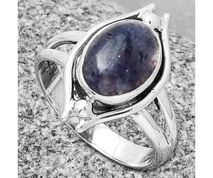Natural Iolite Sunstone - India Ring size-9 SDR190779, 8x12 mm