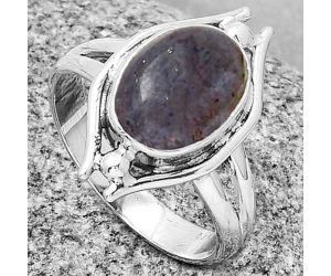 Natural Iolite Sunstone - India Ring size-9 SDR190781, 9x12 mm
