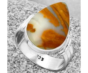 Natural Youngite Jasper Ring size-8 SDR190829 R-1470, 13x18 mm