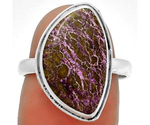 Natural Purpurite - South Africa Ring size-7.5 SDR191439 R-1499, 11x18 mm