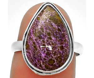 Natural Purpurite - South Africa Ring size-7 SDR191451 R-1499, 11x17 mm