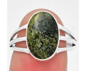 Dragon Blood Stone - South Africa Ring size-8 SDR191896 R-1003, 9x14 mm
