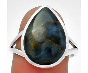 Natural Pietersite - Namibia Ring size-9 SDR192126 R-1005, 13x18 mm