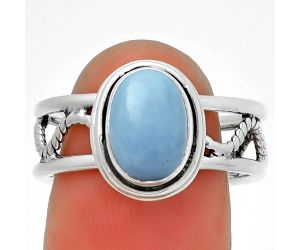 Natural Owyhee Opal Ring size-8.5 SDR192863 R-1255, 7x10 mm