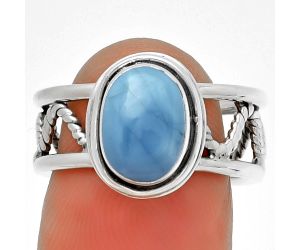 Natural Owyhee Opal Ring size-7.5 SDR192870 R-1255, 7x10 mm