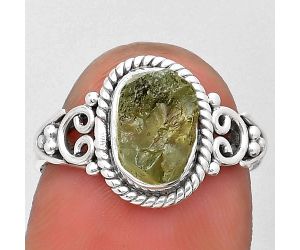 Natural Green Kyanite Rough - India Ring size-7 SDR194346 R-1283, 6x9 mm