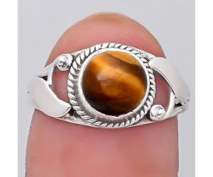 Natural Tiger Eye - Africa Ring size-7.5 SDR195252 R-1405, 8x8 mm