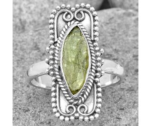 Natural Green Kyanite Rough - India Ring size-8 SDR201620 R-1441, 5x15 mm