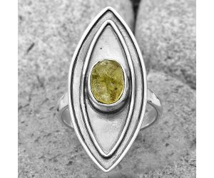 Natural Green Kyanite Rough - India Ring size-7.5 SDR201747 R-1391, 7x9 mm