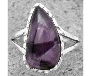 Super 23 Amethyst Mineral From Auralite 23 Ring size-8 SDR201939 R-1074, 10x18 mm