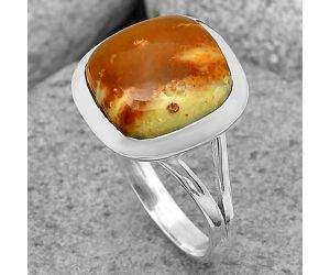 Natural Candy Opal Ring size-9 SDR202092 R-1005, 12x12 mm