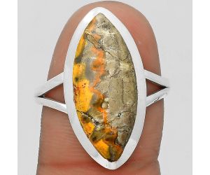 Natural Indonesian Bumble Bee Ring size-9 SDR202094 R-1005, 9x23 mm