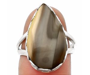 Natural Imperial Jasper - Mexico Ring size-7 SDR205015 R-1428, 12x22 mm