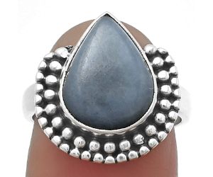 Angelite Ring size-6.5 SDR206429 R-1150, 10x13 mm