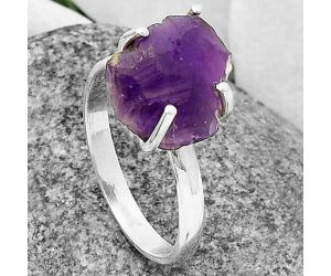 African Amethyst Ring size-9.5 SDR206855 R-1052, 13x15 mm