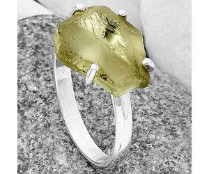 Prasiolite (Green Amethyst) Ring size-9.5 SDR206879 R-1052, 13x14 mm
