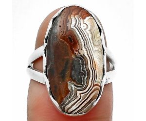 Laguna Lace Agate Ring size-6 SDR207678, 12x21 mm