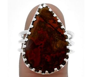 Rare Cady Mountain Agate Ring size-7 SDR207885, 14x23 mm