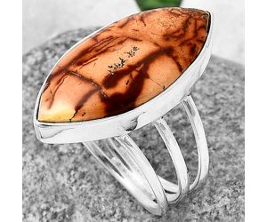 Indian Paint Gemstone Ring size-9 SDR208158, 13x27 mm
