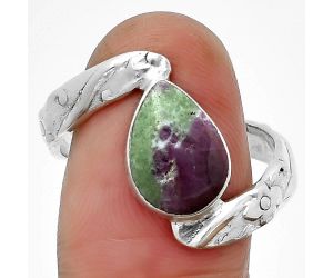 Ruby Zoisite Ring size-9.5 SDR208740, 8x11 mm