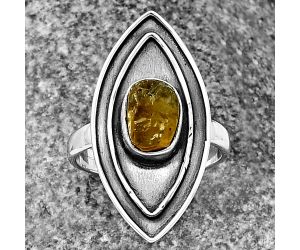 Rare Kornerupine Rough Ring Size-6.5 SDR209926 R-1391, 6x8 mm