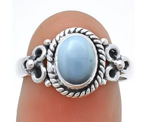 Owyhee Opal Ring Size-7 SDR210627, 6x8 mm