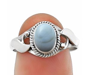 Owyhee Opal Ring Size-9 SDR210779, 6x8 mm