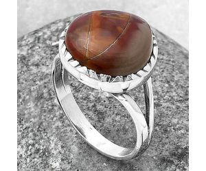 Noreena Jasper Ring Size-8 SDR213330 R-1074, 14x14 mm