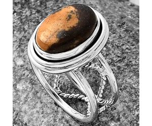 Outback Jasper Ring size-6 SDR215322 R-1255, 9x12 mm