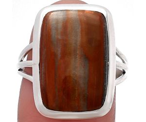 Red Mookaite Ring size-8 SDR215748 R-1006, 12x18 mm