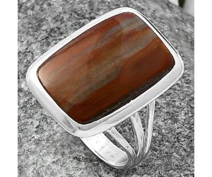 Red Mookaite Ring size-8 SDR215748 R-1006, 12x18 mm