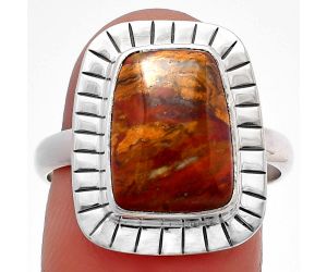 Rare Cady Mountain Agate Ring size-9 SDR215784 R-1086, 9x13 mm