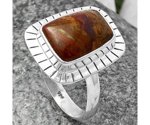 Rare Cady Mountain Agate Ring size-9 SDR215784 R-1086, 9x13 mm