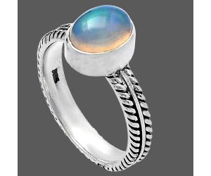 Ethiopian Opal Ring size-7.5 SDR217354 R-1260, 7x9 mm