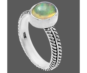 Ethiopian Opal Ring size-7 SDR217366 R-1260, 7x9 mm