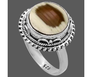 Imperial Jasper Ring size-7.5 SDR220098 R-1447, 12x12 mm